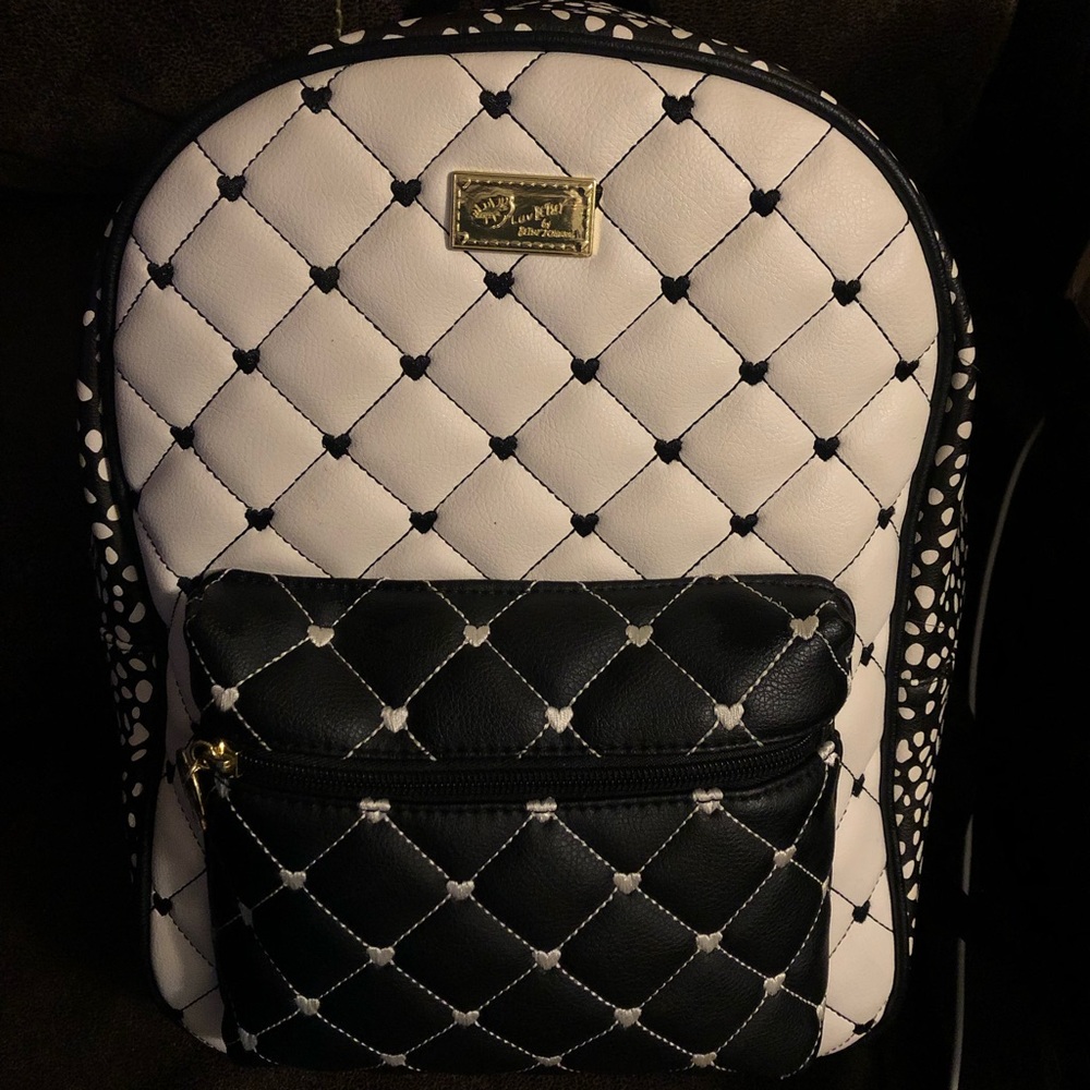 Luv by Betsey Johnson heart backpack handbag
